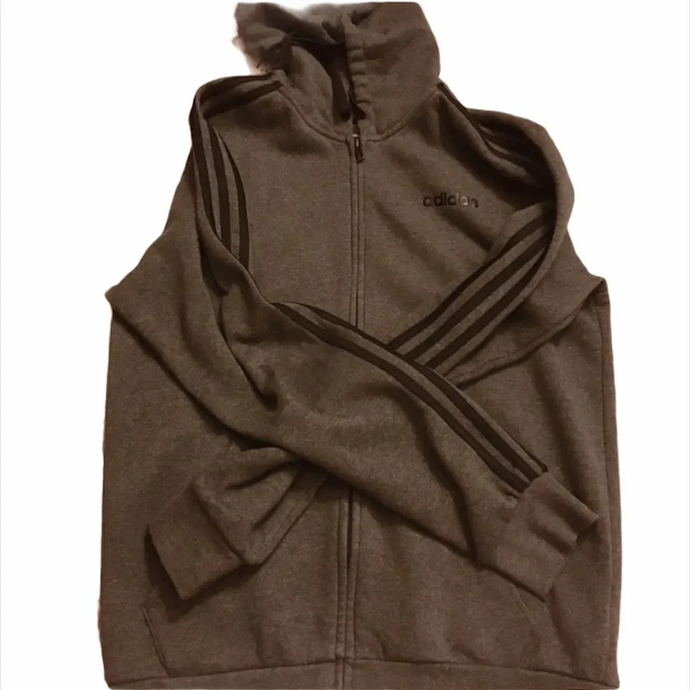 ✨2xHP✨adidas Essentials 3-Stripes FleeceZipHoodie✨